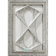 Плитка декор-вставка настенная El Molino Torso Medallon Plata 8х11 208707