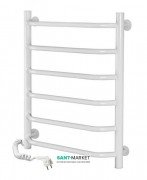 Электрический полотенцесушитель Navin Блюз 480х600 мм левый с терморегулятором 12-006131-4860