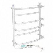 Електричний полотенцесушитель Navin Омега 530х600 мм лівий c терморегулятором 12-015131-5360