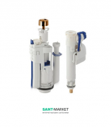 Механізм змиву для бачка унітазу Artceram Hermitage з кнопкою бронза ACA006 72