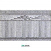 Плитка настенная фриз El Molino Torso Zocalo Plata 15х25 208710