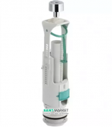 Механізм змиву для бачка унітазу Artceram File 2.0 хром FLA001