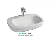 Раковина для ванной ArtCeram Dial 60х46 см белый глянцевый DAL003 01;00