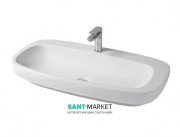 Раковина для ванної ArtCeram Dial 90х48,5 см білий глянсовий DAL004 01; 00