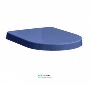 Сиденье с крышкой для унитаза ArtCeram File 2.0 дюропласт синий FLA002 16