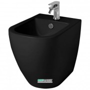 Біде підлогове ArtCeram Faster 37х53 см чорний глянсовий FSB002 03; 00