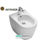 Біде підлогове з одним отвором Hatria Fusion 35.5х54 см коричневий A0Y0U628