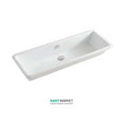 Раковина для ванной ArtCeram Gea 90х33 см белый глянцевый GEL002 01;00