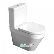 Унітаз підлоговий без бачка Hatria DAYTIME EVO 39x65 см YXV601