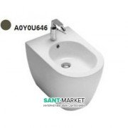 Біде підлогове з одним отвором Hatria Fusion 35.5х54 см ліс A0Y0U646