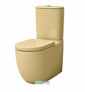 Чаша унітазу-моноблок ArtCeram File 2.0 36х67 см санфарфор жовтий FLV003 12; 00