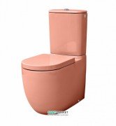 Чаша унітазу-моноблок ArtCeram File 2.0 36х67 см червоний корал FLV003 14; 00