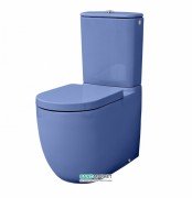 Чаша унітазу-моноблок ArtCeram File 2.0 36х67 см санфарфор синій FLV003 16; 00