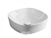 Раковина для ванной ArtCeram Ghost 42х42 см белый глянцевый GHL001 01;00