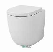 Унитаз напольный ArtCeram File 2.0 37х53 см белый матовый FLV005 05;00