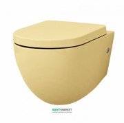 Унітаз підвісний ArtCeram File 2.0 36х52 см безободковий жовтий FLV004 12; 00