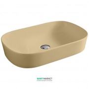 Раковина для ванной ArtCeram Ghost 65х41,5 см санфарфор жёлтый GHL002 12;00