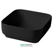 Раковина для ванної ArtCeram Gio Evolution 40х40 см чорний глянсовий GIL004 03; 00
