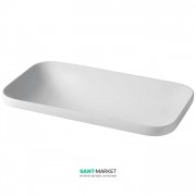 Раковина для ванної ArtCeram Gio Evolution 60х37 см білий матовий GIL005 05; 00