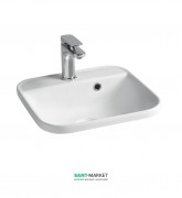 Раковина для ванної ArtCeram Gio Evolution 40х40 см білий глянсовий GIL008 01; 00