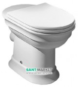 Унитаз напольный без бачка  Hatria DOLCEVITA  37x59 см  YXXP01