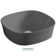 Раковина для ванной ArtCeram Ghost 42х42 см санфарфор серый GHL001 15;00