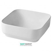 Раковина для ванної ArtCeram Gio Evolution 40х40 см білий глянсовий GIL004 01; 00