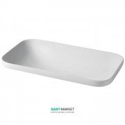 Раковина для ванной ArtCeram Gio Evolution 60х37 см белый глянцевый GIL005 01;00