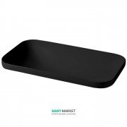 Раковина для ванної ArtCeram Gio Evolution 60х37 см чорний глянсовий GIL005 03; 00