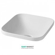 Раковина для ванної ArtCeram Gio Evolution 43х37 см білий глянсовий GIL006 01; 00