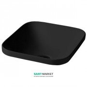 Раковина для ванной ArtCeram Gio Evolution 43х37 см чёрный глянцевый GIL006 03;00