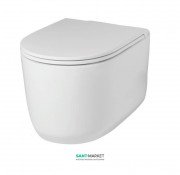 Унитаз подвесной ArtCeram Gio Evolution 36,5х55 см белый глянцевый GIV001 01;00