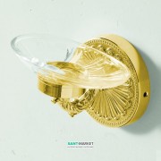 Мыльница для ванной Artceram Versailles настенная с держателем золото HEA018 73