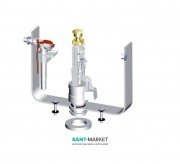 Механизм смыва для бачка унитаза Artceram Hermitage золото HEA010 73