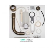 Механізм змиву для бачка унітазу Artceram Hermitage золото HEA013 73