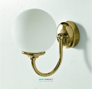 Світильник для ванної ArtCeram Victoria настінний білий білий / бронза HEA036 72