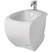 Биде напольное Artceram Hi-Line 38х54,5 см белый глянцевый HIB002 01;00