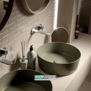 Раковина для ванної накладна HAPPY HOUR SLIM_Alchemy FOREST 440x440 A0Y1VG46