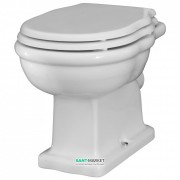 Унитаз напольный ArtCeram Hermitage 36х53 см белый глянцевый HEV003 01;00