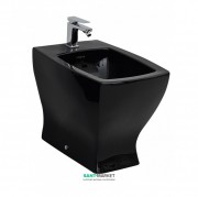 Біде підлогове Artceram JAZZ 36х54 см санфарфор чорний глянсовий JZB002 03; 00