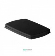 Сиденье с крышкой для унитаза ArtCeram JAZZ чёрный глянцевый/золото JZA006 03;73