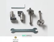 Комплект петель для сидіння з кришкою для унітазу ArtCeram JAZZ золото JZA008 73