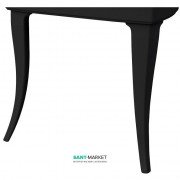 Ніжки для раковини ArtCeram JAZZ кераміка чорний глянсовий JZC002 03; 00