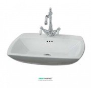 Раковина для ванной ArtCeram Jazz 70х48 см белый глянцевый JZL004 01;00