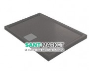 Душевой поддон Hatria LIF.ST 100х80 см антрацит A0YXE708