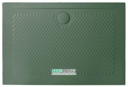 Душевой поддон Artceram Texture 120х80 см санфарфор зелёный PDR021 30;00