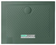 Душовий піддон Artceram Texture 90х72 см санфарфор зелений PDR017 30; 00