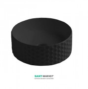 Раковина для ванной ArtCeram Esagono Ø40 см чёрный матовый OSL013 17;00