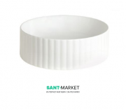 Раковина для ванної ArtCeram Millerighe Ø44 см білий матовий OSL010 05; 00