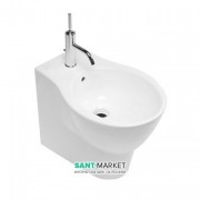 Біде підлогове пристенное Hatria Nido 36х56 см білий Y0QW01